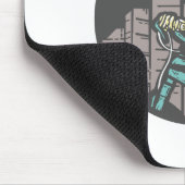 Skeleton Reiten Fahrrad Mousepad (Ecke)