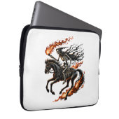 Skeleton Reiten Laptopschutzhülle (Vorne Rechts)
