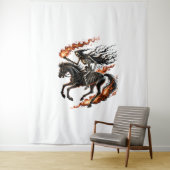 Skeleton Reiten Wandteppich (Beispiel)