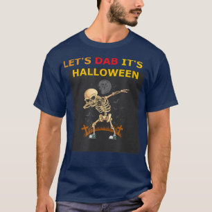 Skeleton Rib Cage Dab Skelett Halloween Kostüm  T-Shirt