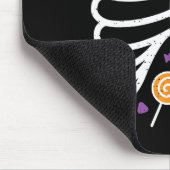 Skeleton Rib Cage Funny Halloween Boys Girls Mousepad (Ecke)