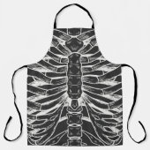 Skeleton Rib Cage Schürze (Vorderseite)