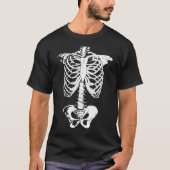 Skeleton Rib Cage T-Shirt (Vorderseite)
