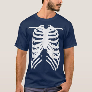 Skeleton Ribcage Halloween  T-Shirt