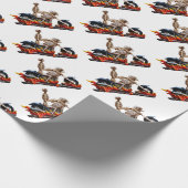 Skeleton Rider Geschenkpapier (Ecke)