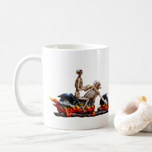 Skeleton Rider Kaffeetasse