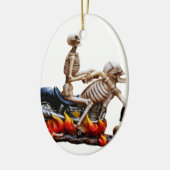 Skeleton Rider Keramikornament (Links)