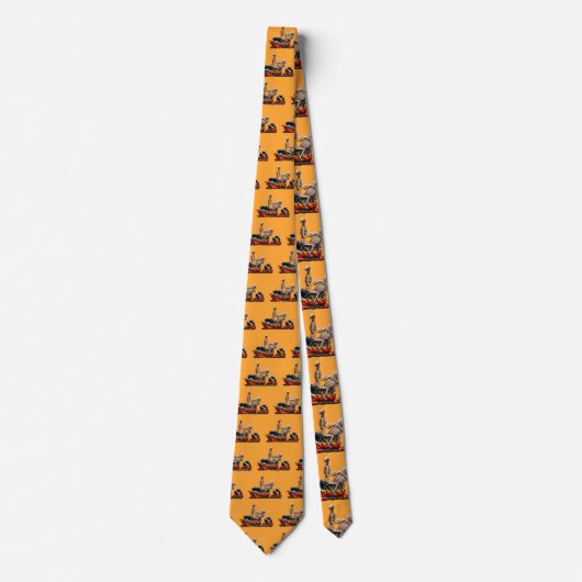 Skeleton Rider Krawatte (Vorderseite)