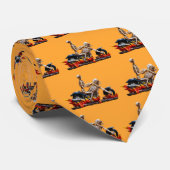 Skeleton Rider Krawatte (Gerollt)