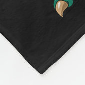 Skeleton Riding Dancing Dab Dinosaur T Rex Hallowe Fleecedecke (Ecke)