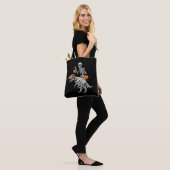 Skeleton Riding Mummy Dinosaur T rex Halloween Spa Tasche (Am Model)