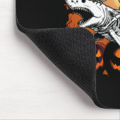 Skeleton Riding Shark Lazy Halloween Anzug Funny Mousepad (Ecke)