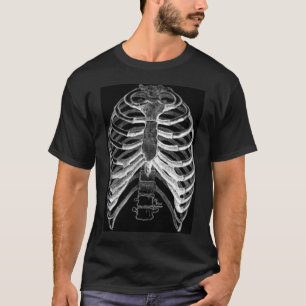 Skeleton Rippenkäfig Shirt