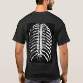 Skeleton Rippenkäfig Shirt (Rückseite)