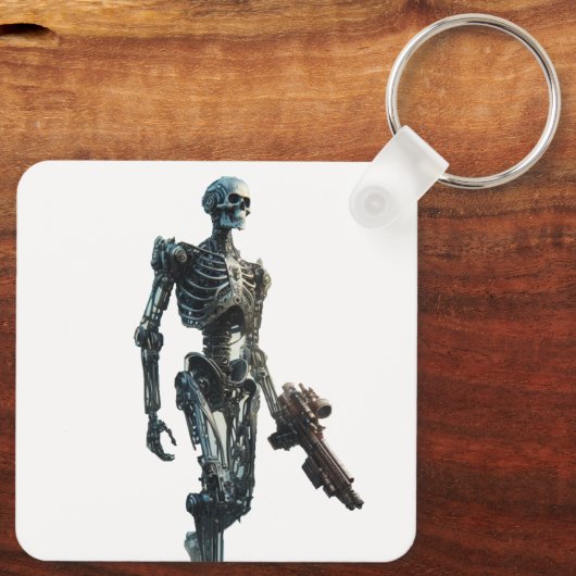 Skeleton Robot Schlüsselanhänger (Rückseite)