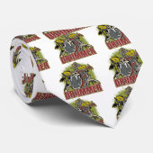 Skeleton Rock Drummer Krawatte (Gerollt)