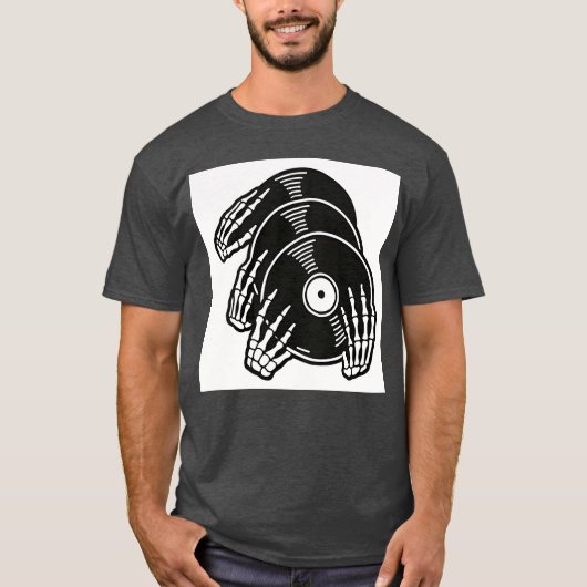 Skeleton Rock Freund T-Shirt (Vorderseite)
