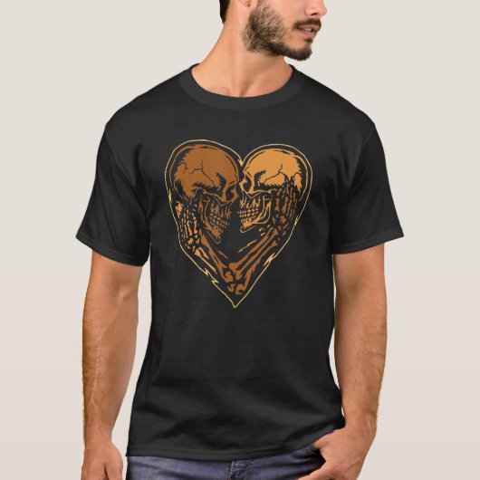Skeleton Rock Hand Black History Month BLM Melanin T-Shirt (Vorderseite)