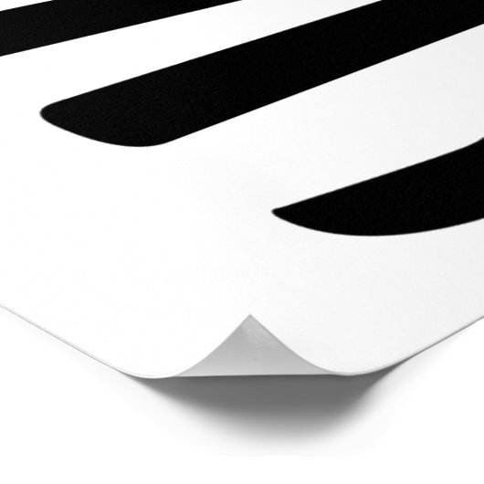 Skeleton Rotes Herz Poster (Ecke)