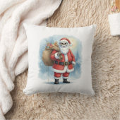 Skeleton Santa Claus Kissen (Decke)