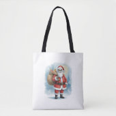 Skeleton Santa Claus Tasche (Vorderseite)
