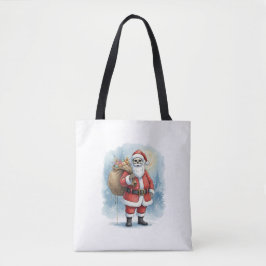 Skeleton Santa Claus Tasche