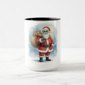 Skeleton Santa Claus Tasse (Zentrum)