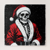 Skeleton Santa Puzzle (Vertikal)