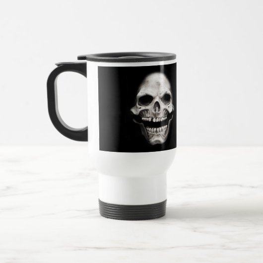 Skeleton Schädel Reisebecher (Links)