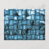 Skeleton Schess Postkarte (Vorderseite)