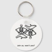 Skeleton Schlüsselanhänger (Vorderseite)