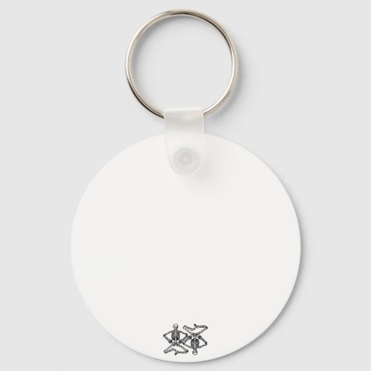 Skeleton Schlüsselanhänger (Rückseite)