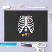 Skeleton Schwangerschaft Käse Röntgen Halloween Seidenpapier (Handwerk)