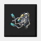 Skeleton Scu Diving Halloween Skeleton Scu Diver Magnet (Vorne)