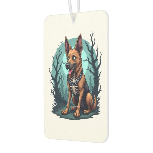 Skeleton Shepherd Dog Autolufterfrischer (Links)