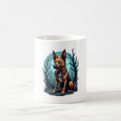 Skeleton Shepherd Dog Kaffeetasse (Mittel)