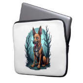 Skeleton Shepherd Dog Laptopschutzhülle (Vorderseite Links)