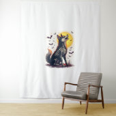 Skeleton Shiba Scream Wandteppich (Beispiel)