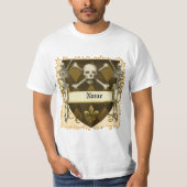Skeleton Shield T-Shirt (Vorderseite)