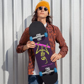 SKELETON SKATEBOARD "KNOCHEN ZU WILD" SKATEBOAR