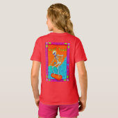 Skeleton Skateboard T-Shirt (Schwarz voll)