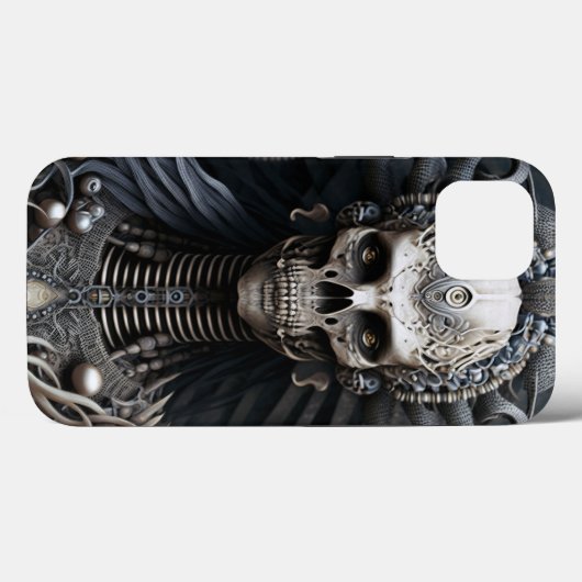 Skeleton Skeleton Horror Case-Mate iPhone Cas Hülle (Rückseite (Horizontal))