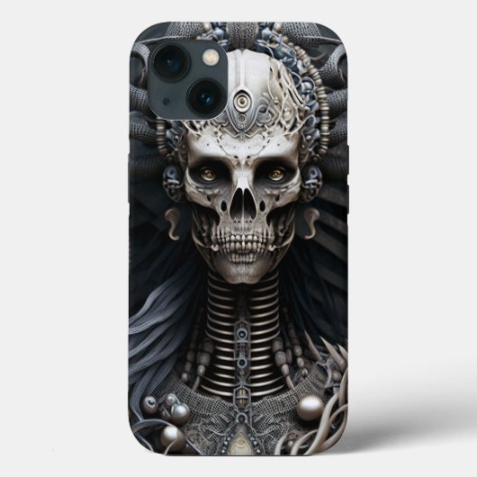 Skeleton Skeleton Horror Case-Mate iPhone Cas Hülle (Rückseite)