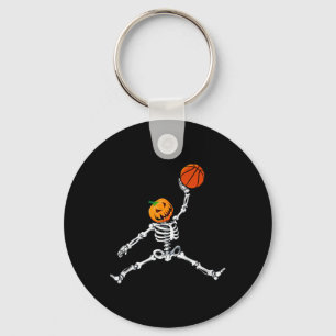 Skeleton Sketll Halloween Pumpkin Slam Dunk Schlüsselanhänger