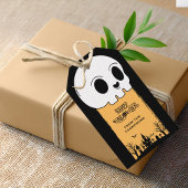 Skeleton Skull Graveyard Black Gothic Halloween Geschenkanhänger