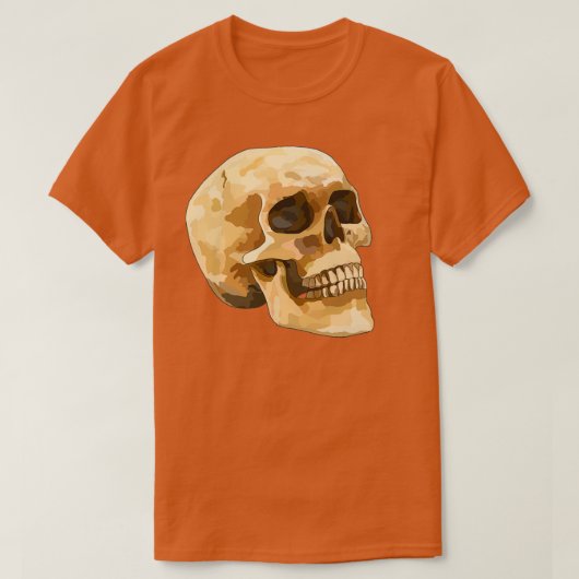 Skeleton Skull T-Shirt (Design vorne)