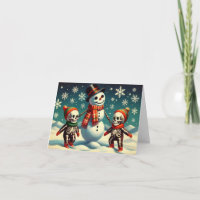 Skeleton Snow-play
