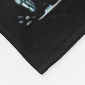 Skeleton Soccer Halloween Kostüm Funny Men Boys K Fleecedecke (Ecke)