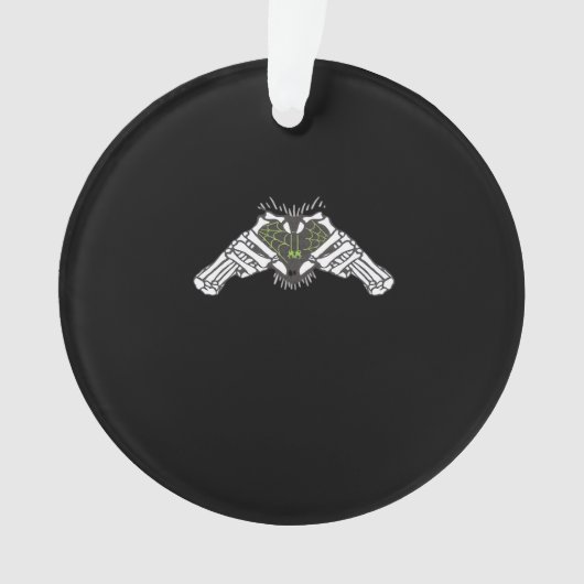 Skeleton Spider Heart Ornament (Vorderseite)