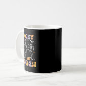 Skeleton Spooky Radiology Crew Röntgen Tech Hallow Kaffeetasse (Vorderseite Links)